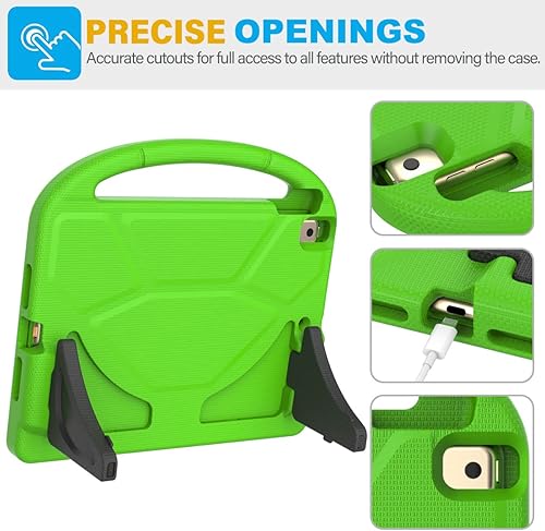 Miniatura 6 de SUPLIK Funda para niños para iPad de 987 generación, 10.2 pulgadas 202120202019 con protector de pantalla, duradera a prueba de golpes, con soporte