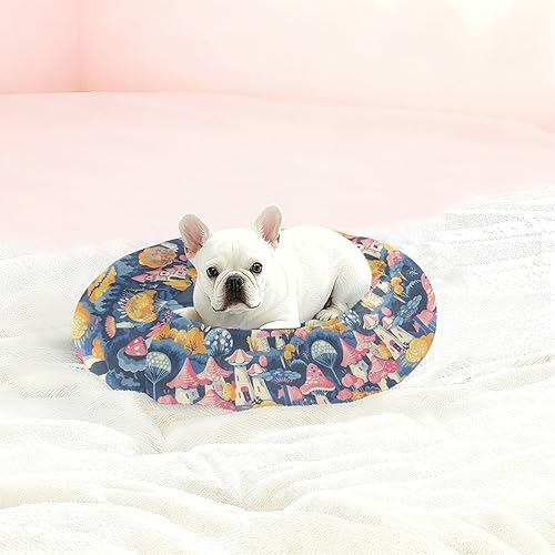 Miniatura 2 de Fairyland - Camas para perros cálidas y suaves para mascotas, cama de cueva para perros de tamaño extra pequeño, suministros para mascotas, cama