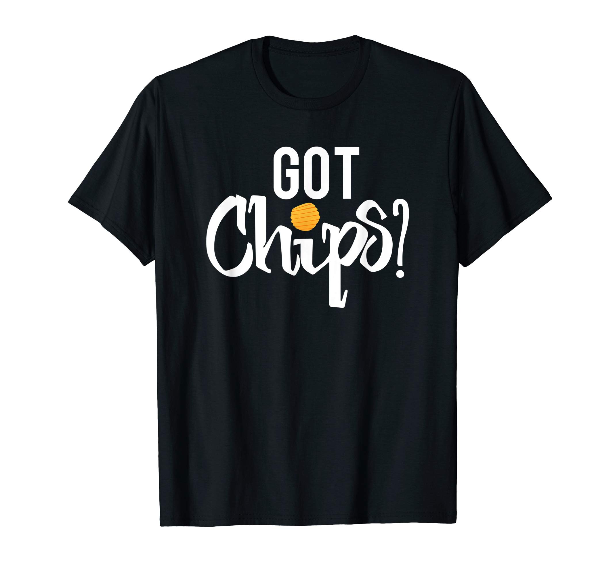 Got Chips? Potato Poker Chip Hold 'Em Salty Bag of Chips Fun T-Shirt
