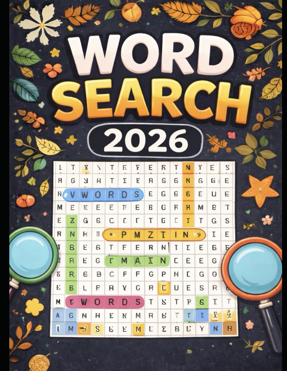 WORD SEARCH Large Print – Volume 2: 50 Fun Word Search Puzzles for Adults & Seniors