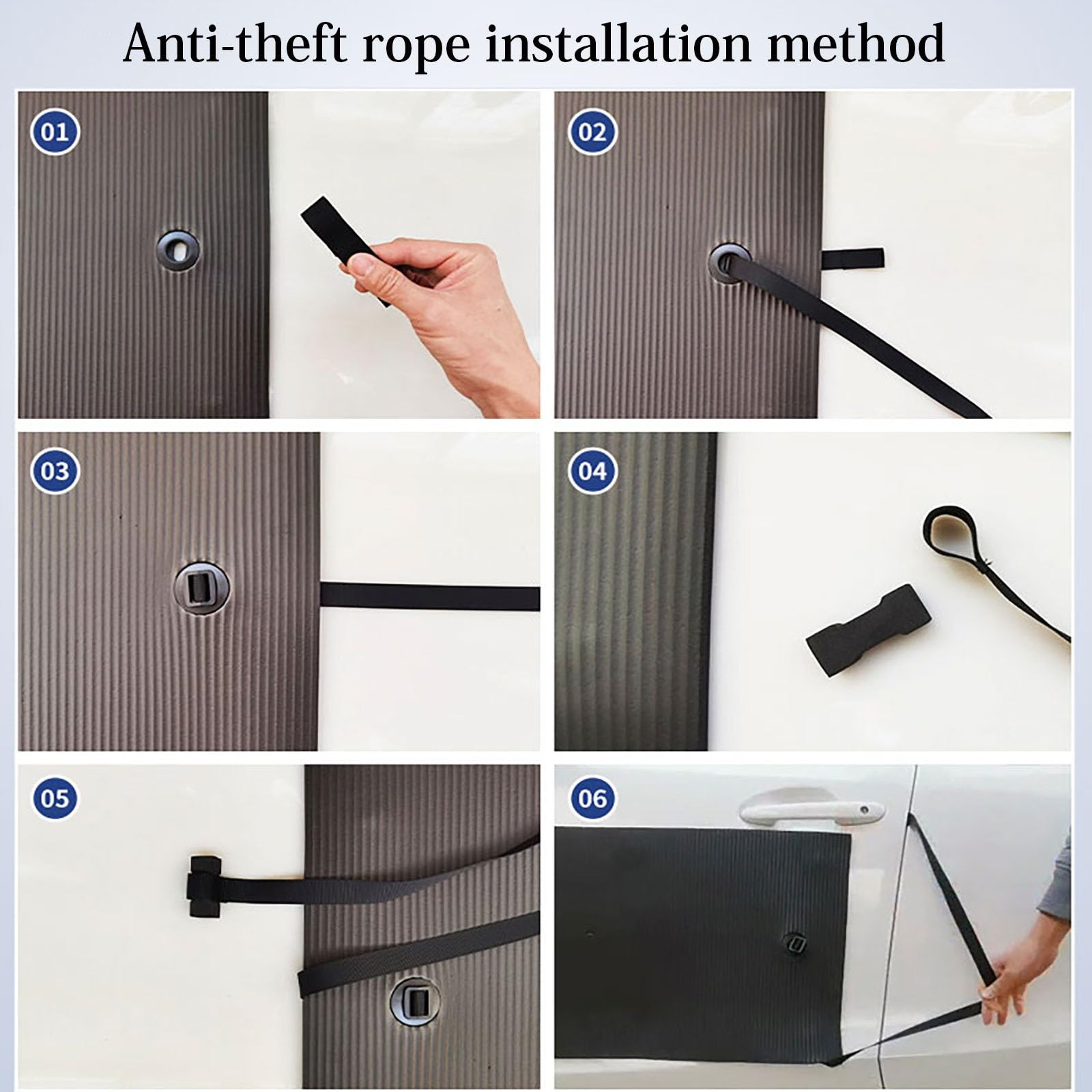 Pegatinas Protectoras de Borde de Puerta de Coche, Removible Magnética Protección Lateral de Vehículos, Protectores Abolladura Anti Choques para Garaje