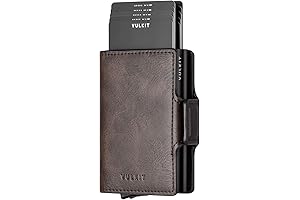 Veneer Leather Wallet with RFID Protection