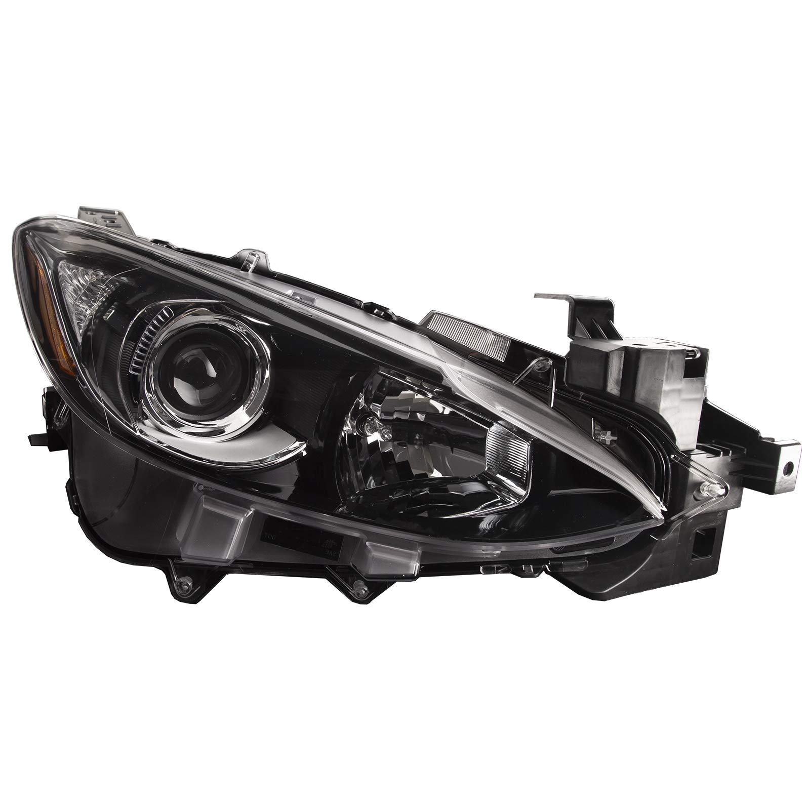 Amazon | HEADLIGHTSDEPOT ハロゲンヘッドライト マツダ3 2014-2016に