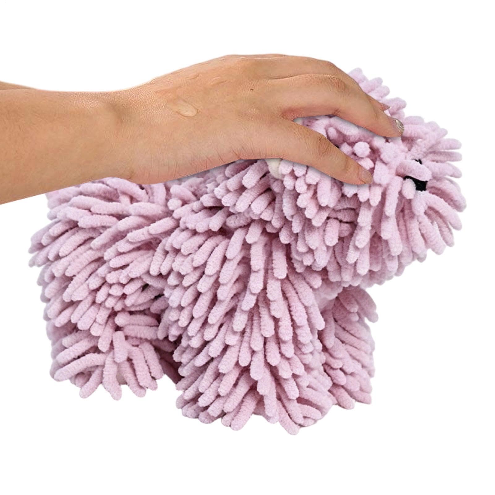 Toalla de mano para cachorritos que alegra tu cocina y seca las manos al instante