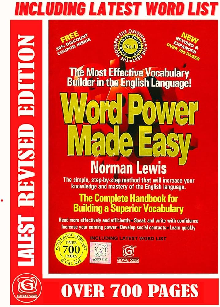 Buy Word Power Made Easy Including Latest Word List : Exam For