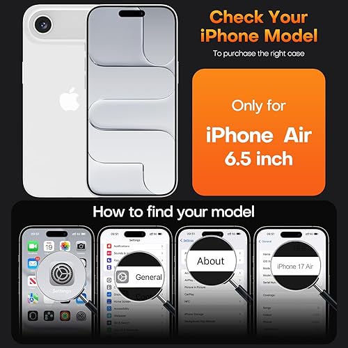 Miniatura 112 de TAURI Funda 3 en 1 para iPhone 13 Pro, [no amarilla] con 2 protectores de pantalla, funda delgada a prueba de golpes para iPhone 13 Pro, color negro
