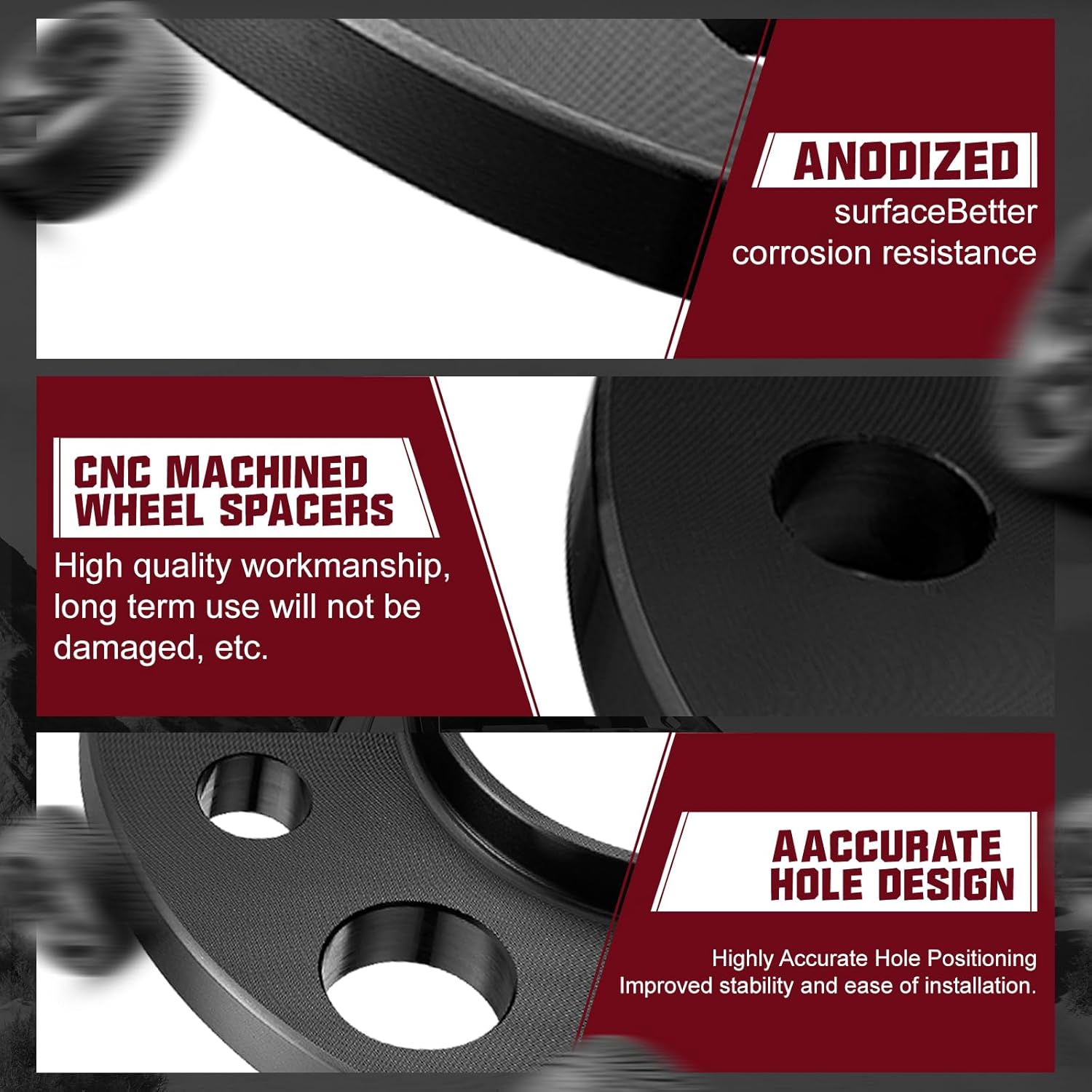 BDFHYK 5x120mm Wheel Spacers 12 mm Hubcentric Wheel Spacer Compatible with BMW 318i 325i 328i 330i 525i 530i 545i 730i 740i M3 M5, Forged 5 Lug Wheel Adapters M12x1.5 & 72.56 mm Hub Bore, Set of 2 - Image 7