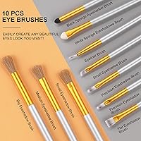 Vista 6 de VANDER Pinceles de maquillaje, juego de 24 pinceles sintéticos de primera calidad para base, sombra de ojos profesional, delineador de ojos, kit