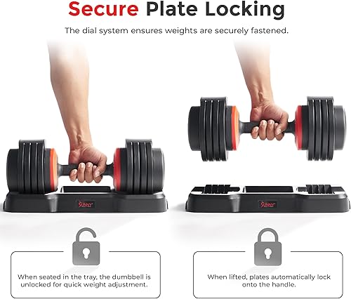 Miniatura 4 de Sunny Health & Fitness Elite Adjustable Dumbbell