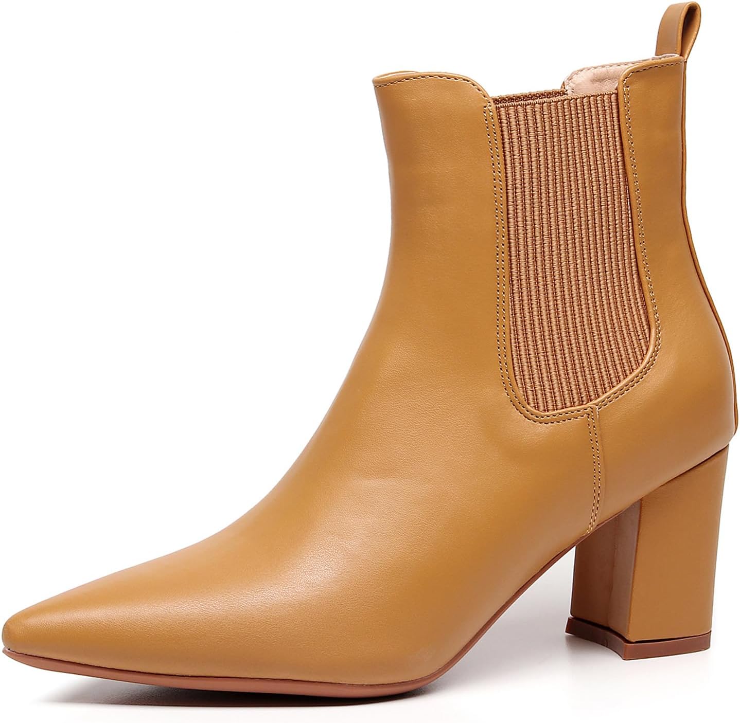 VenusCelia Women's Retro Chelsea Ankle Boots