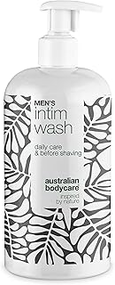 Gel Intime 500ml pour Hommes contre Irritations, Démangeaisons et Odeurs – Avec 4-Terpineol connu du huile d'arbre à thé, Prune de Kakadu et Glycérine