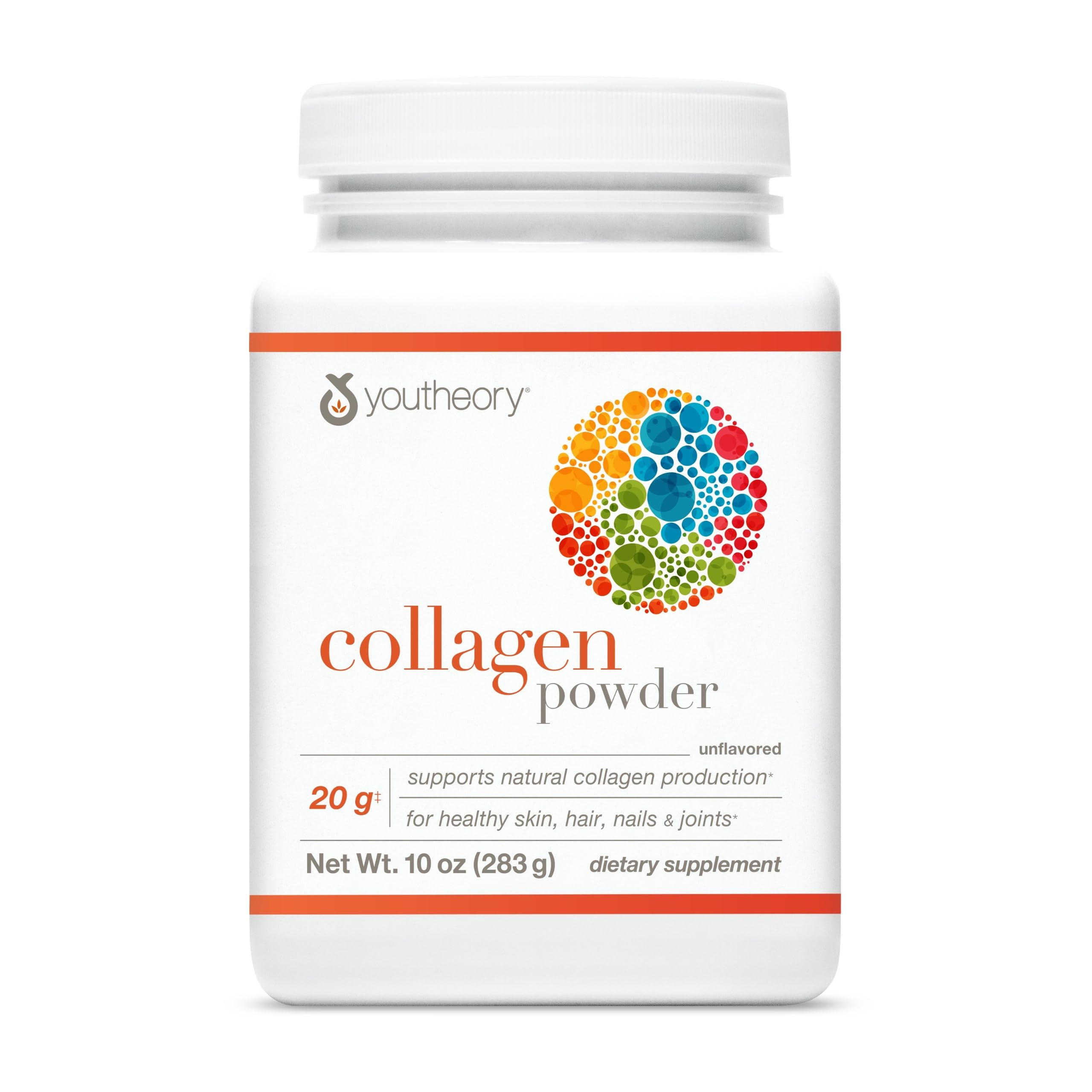 Youtheory, Collagen Powder, Unscented, 10 Ounce