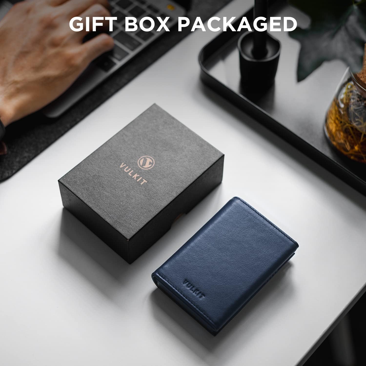 VULKIT Card Holder Wallet with Coin Pocket Magnetic Closure Pop Up Cards With ID Window Leather Wallet for Cash & Credit Cards | with Coin Pocket, Magnetic Closure, Pop Up Cards, With ID Window