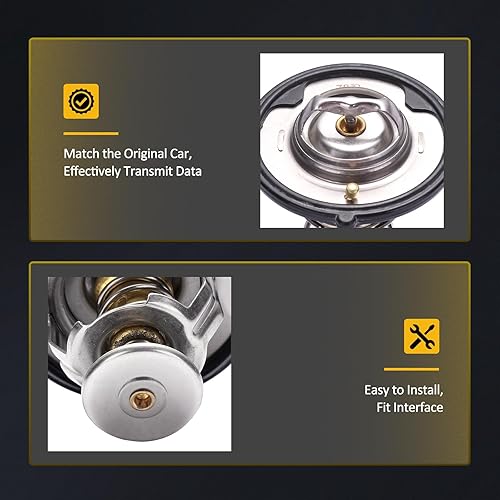 Miniatura 2 de INEEDUP 19301-P8E-A10 Equipo original Termostato de refrigerante de motor Conjunto de entrada de agua para Acura CL 1997-1999 2001-2003, para Acura