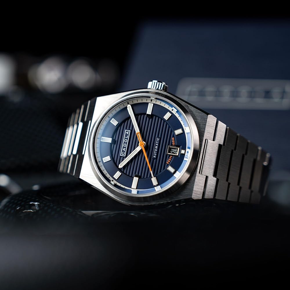Amazon.com: Cadola Men's 41mm Lydden Hill Automatic Axle Blue