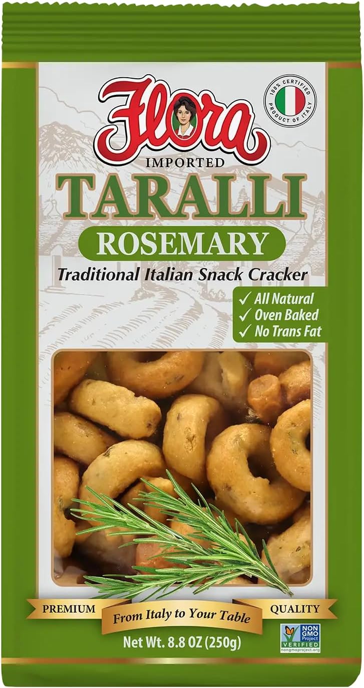 Flora Imported Taralli (Rosemary)