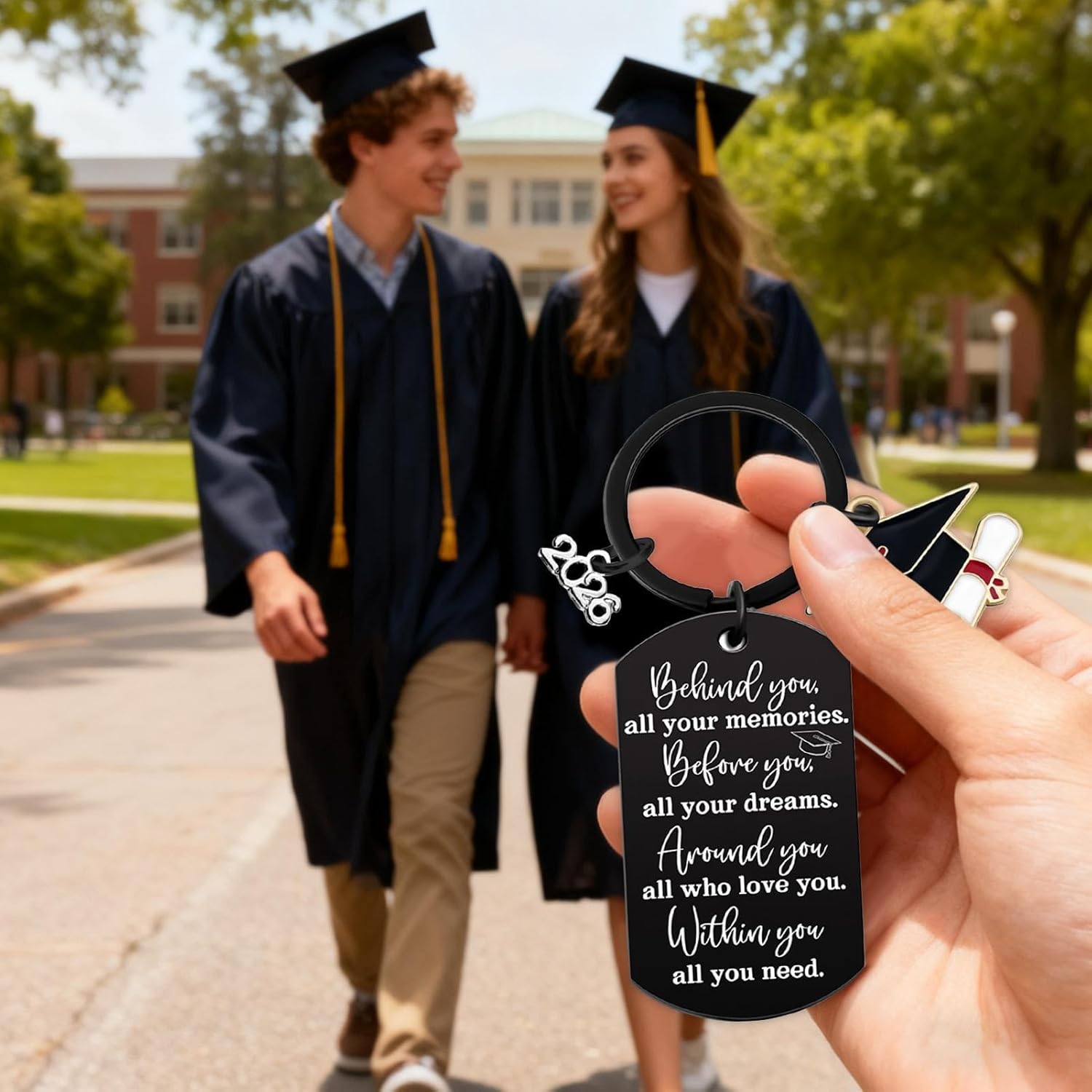 Graduation Keychain 2026 for Son | Graduate Souvenir Charm | Graduation Bag Charm | for Ceremony Party Celebration Special - Image 8
