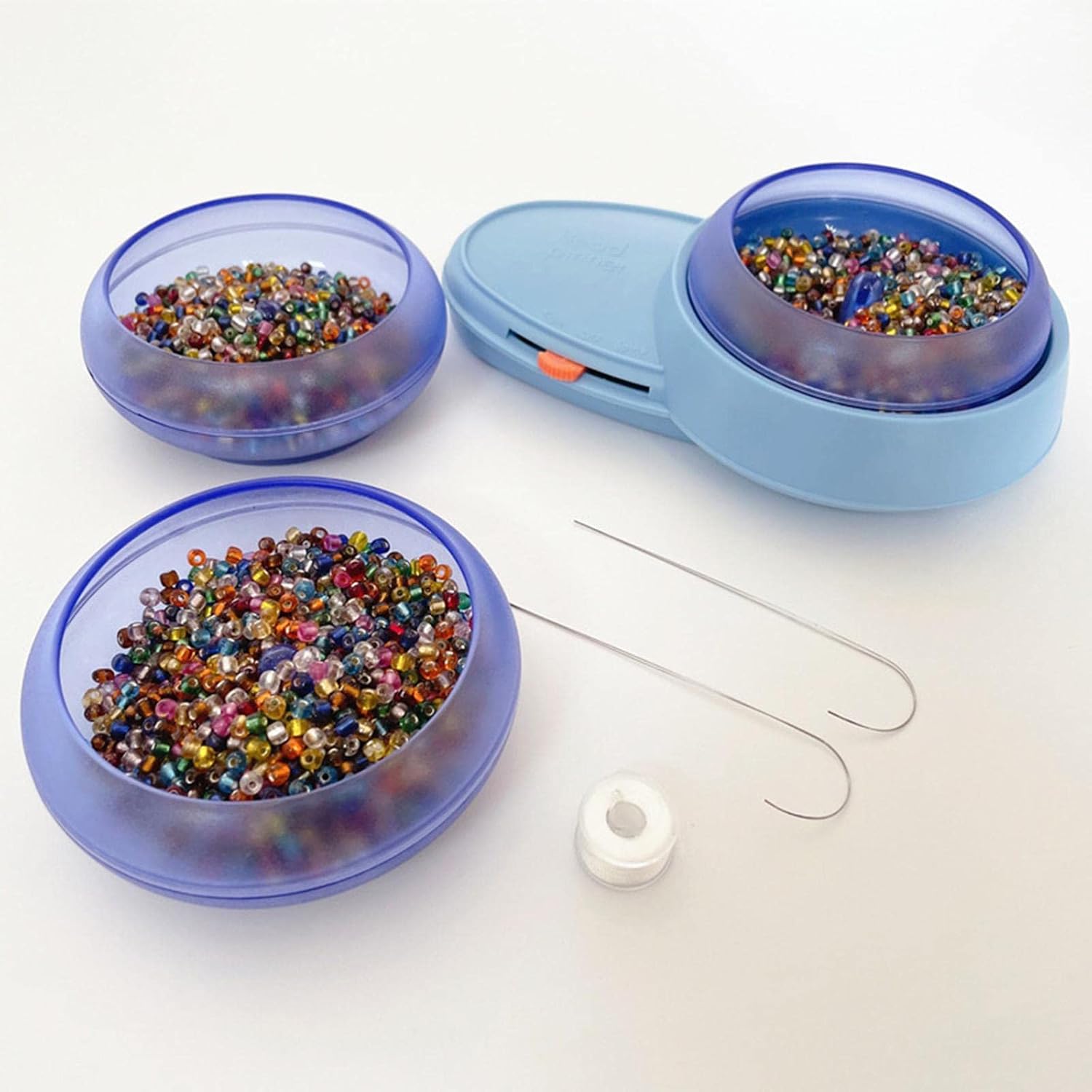 Electric Bead Bowl Gem w/ Beading and Wire Stringing Quickly Crafting Sewing DIY Spinnings Bracelet Jewelry Tool