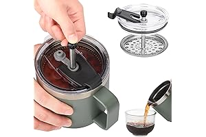 Innovative Travel French Press for YETI Rambler 14 oz, Your Coffee Companion for Every Adventure