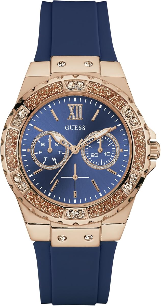 Women's Stainless Steel + Stain Resistant Silicone Watch