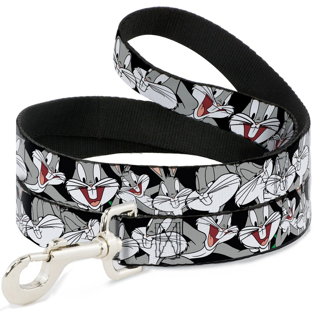 Correa ancha Bugs Bunny Buckle-Down de gran resistencia para mascotas