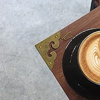 Vista 6 de Hardware Philosophy Clavos de latón "puros", 0.6 pulgadas, bolsa de 100 – Arquitectónico, diseño de interiores, puertas, herrajes