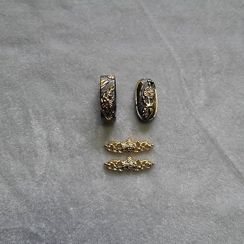 Miniatura 51 de Espada samurái japonesa KOSHIRAE – Fuchi Kashira Menuki 01-77