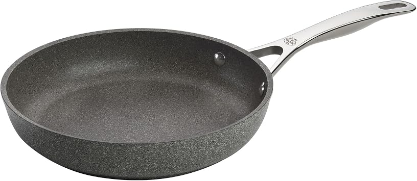 Ballarini 75002-823 Salina Series Frying Pan, IH Compatible, Granitium, 7-Layer Coating, Made in Italy, 10.2 Inches 26 cm