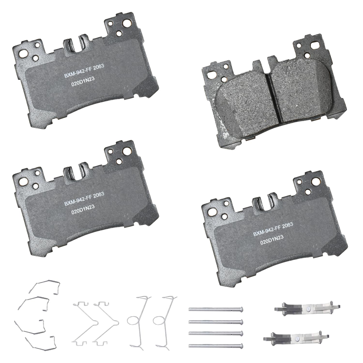Bendix Premium SBM2063 Semi-Metallic Rear Brake Pads for Lexus LC500 2018, LC500 2023-2020, LC500h 2023-2018, LS500 2020-2018, LS500h 2019