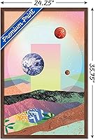 Vista 93 de Trends International Abstract Space Wall Poster with Magnetic Frame