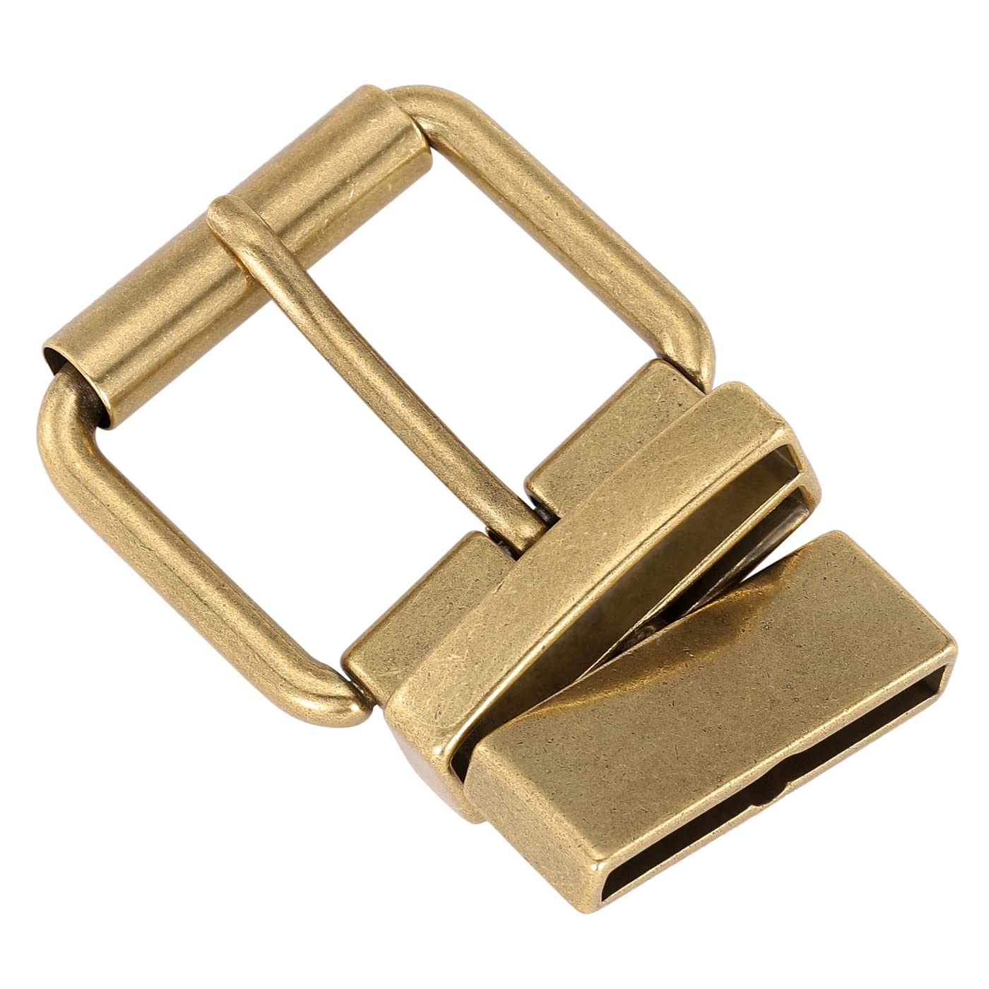 Photo 1 of DJCAIZYY 1.57" (38mm-40mm) Reversible Belt Buckle Replacement Belt Buckle Vintage Gold