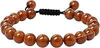 Vista 689 de Amazing Gemstone Crystal Bracelet for Women Men's Gifts - Protection Healing Crystal Bracelet - 8mm Gemstone Beaded Adjustable Bracelet Pulseras