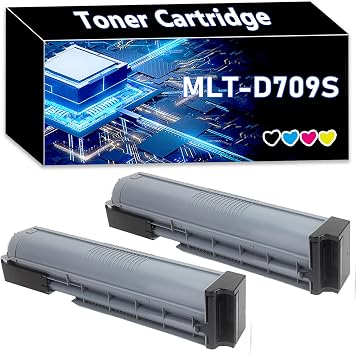 MLT-D709S High Yield Toner Cartridge Compatible for Samsung MLT-D709 MLT-D709S Toner Replacement, Use with SCX-8123NA 8123ND 8128NA 8128ND 8128NX Printer 2-pack