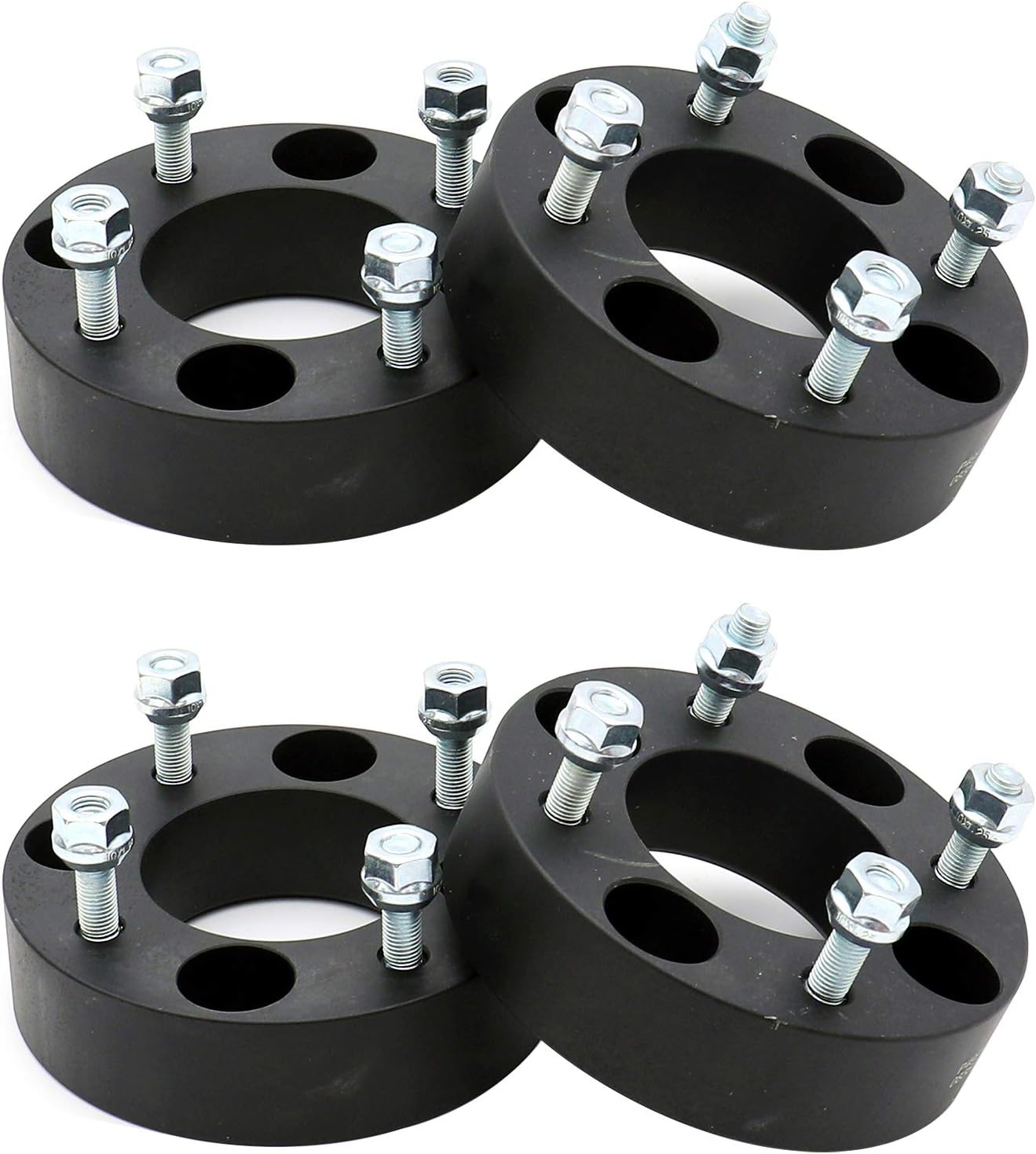 HICKS 4x110 Wheel Spacers 1.5" Thick Wheel Spacer Adapters 74mm Hub Bore with 10x1.25 Studs, Set of 4