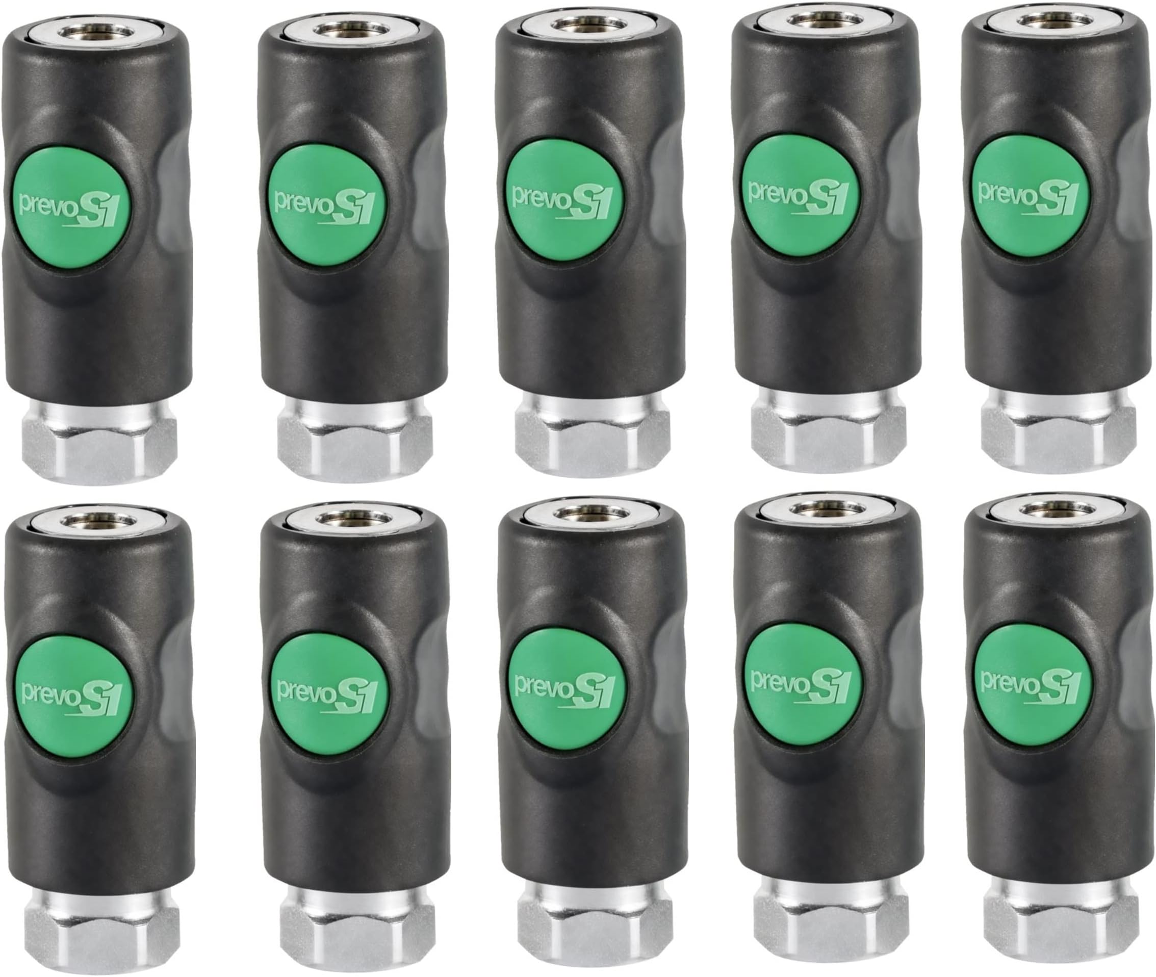 PrevostESI 071202 High Flow Safety Air Coupler 3/8" FNPT Prevo S1 (10)