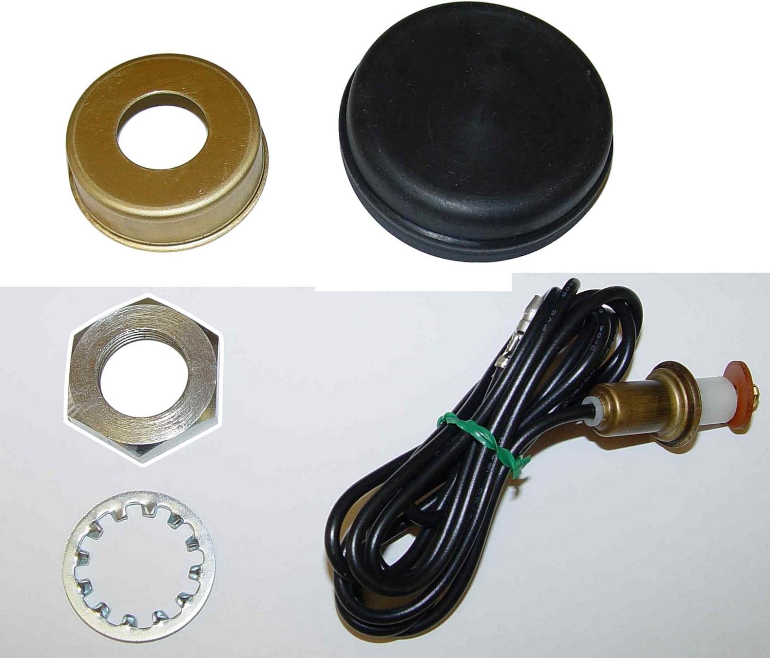 Omix-Ada | 18032.04 | Horn Button Kit | OE Reference: 927416K | Fits 1960-1975 Jeep CJ5 and CJ6