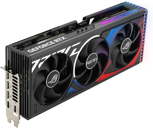 ASUS ROG Strix GeForce RTX 4090 24GB OC Edition Gaming Grafikkarte (DLSS 3, PCIe 4.0, 24GB GDDR6X, HDMI 2.1a, DisplayPort 1.4a, ROG-STRIX-RTX4090-O24G-GAMING) - 2