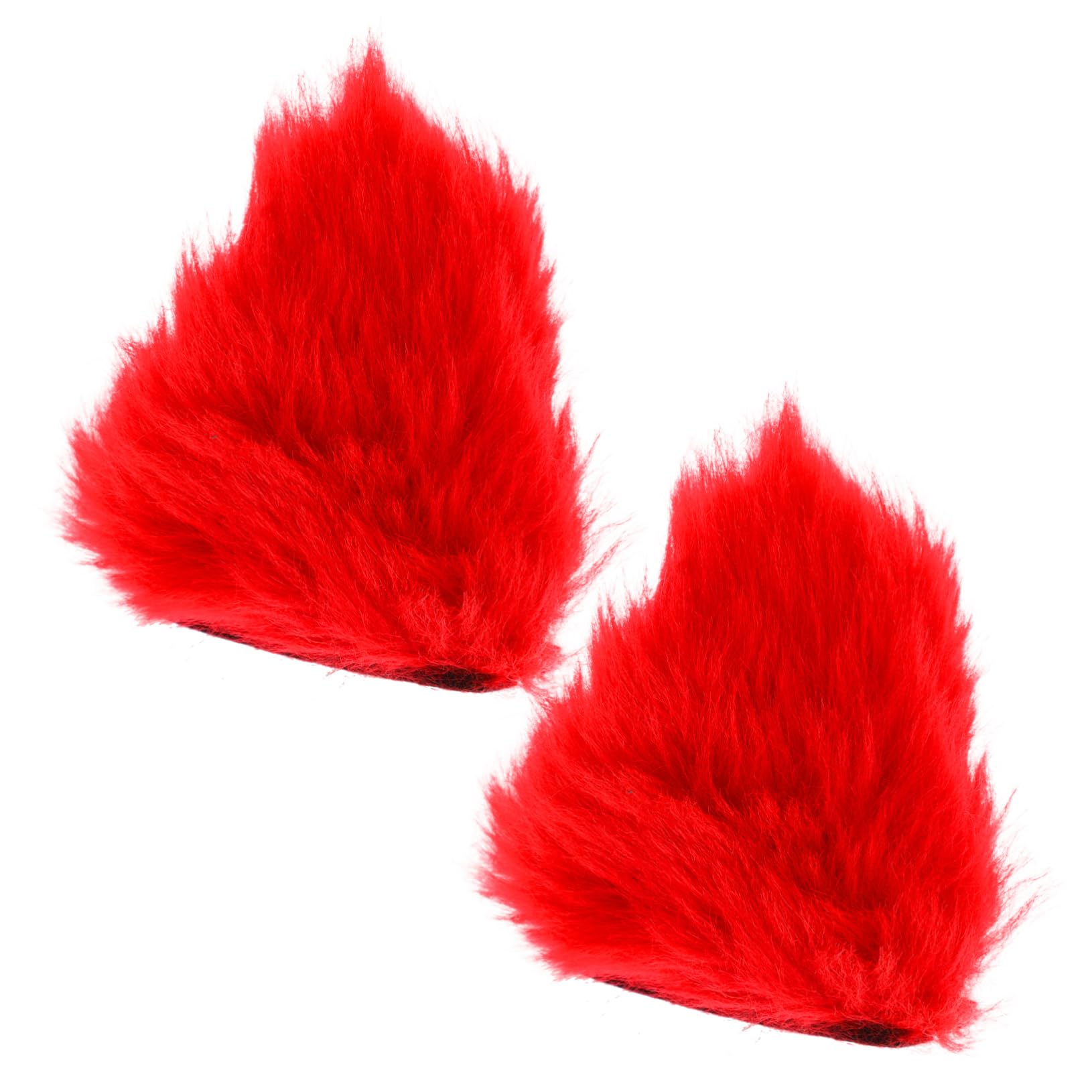 Abaodam 1Pair Detachable Cat Ears for Helmets Plush Cycling Accessory for Stylish Riders Easy Installation Removable Fuzzy Cat Ear Decoration for Balanced Look