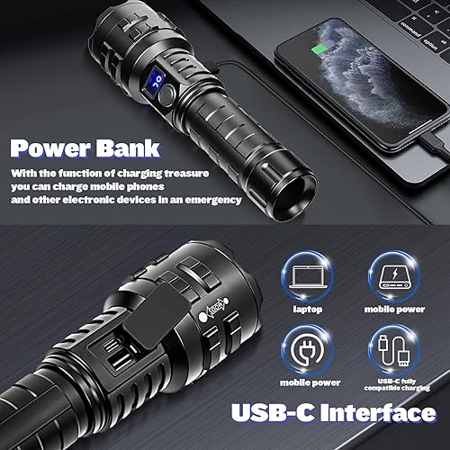 Miniatura 4 de Guantes cálidos recargables con linternas de alto lúmenes