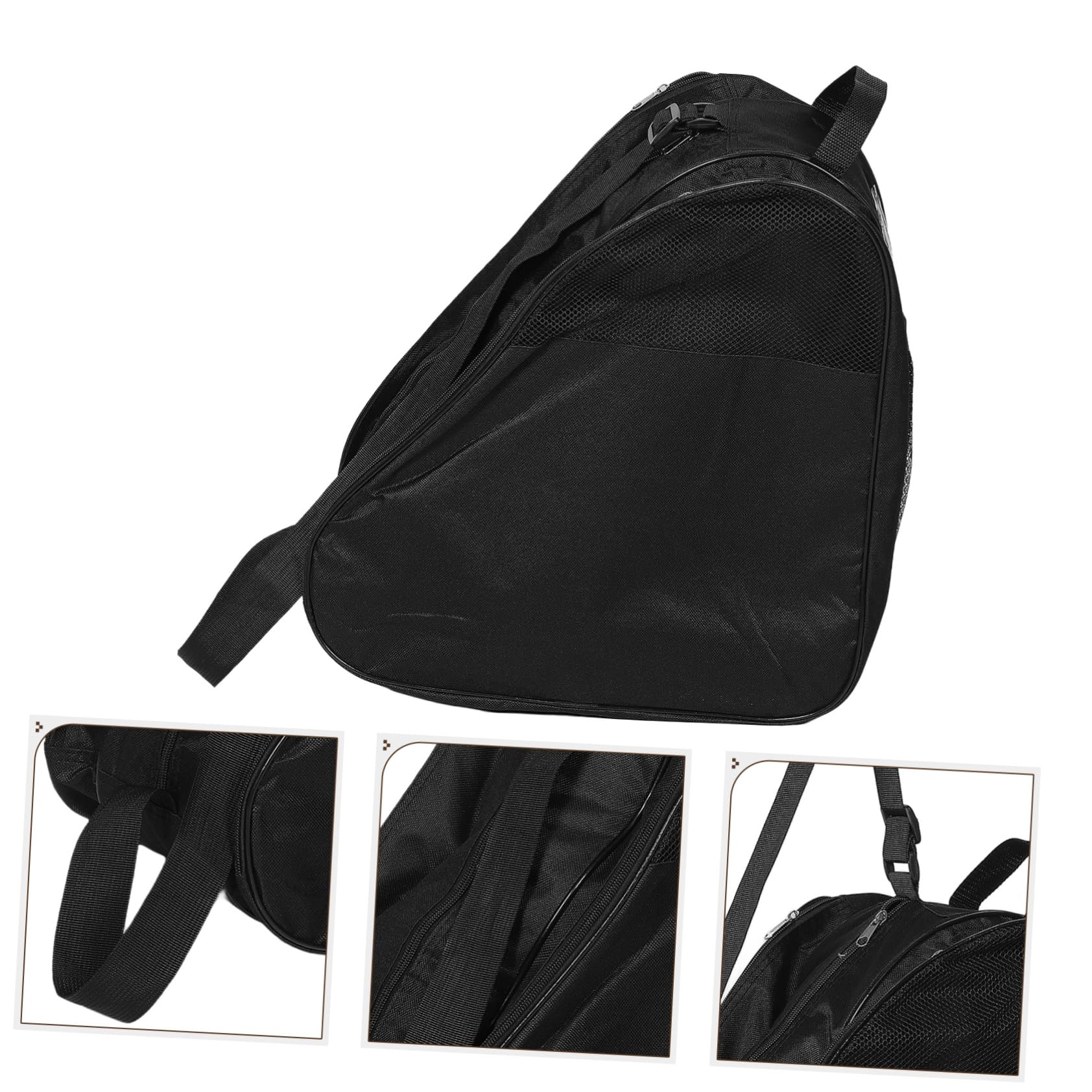 Toddmomy borsa per pattini a rotelle borsa per il trasporto dei pattini borse per pattini custodia per scarpe da skate borse da pattinaggio custodia per pattini a rotelle Panno Oxford Blu
