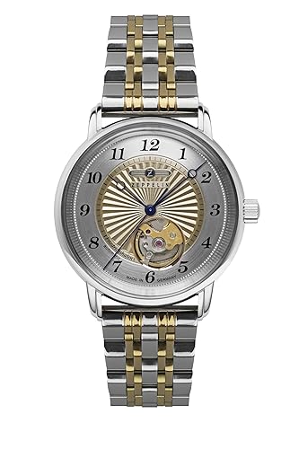 Zeppelin 8567-M5 Watch Friedrichshafen Combi, Gold