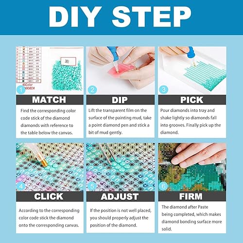 Miniatura 5 de Zariocy Kits de pintura de diamantes 5D con flores de erizo, pintura de bricolaje con arte de diamante, plantas de animales, taladro completo,