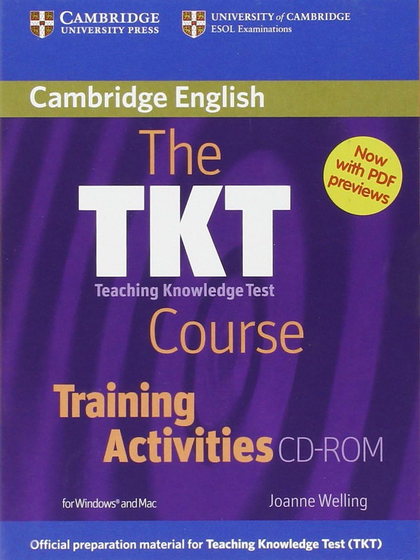 The Tkt Course Training Activities Cd - Rom