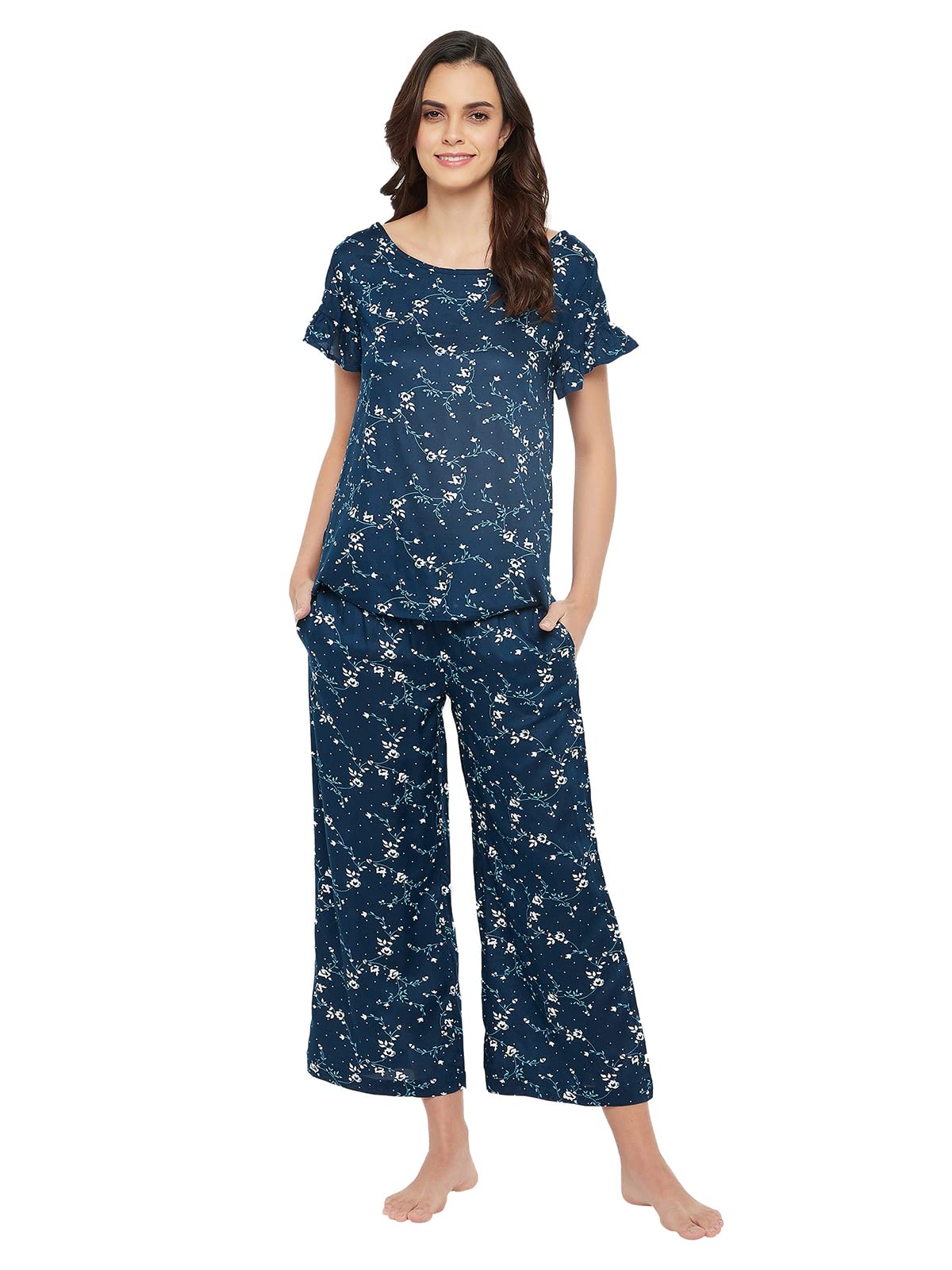 clovia Women Pants Set-picture-16