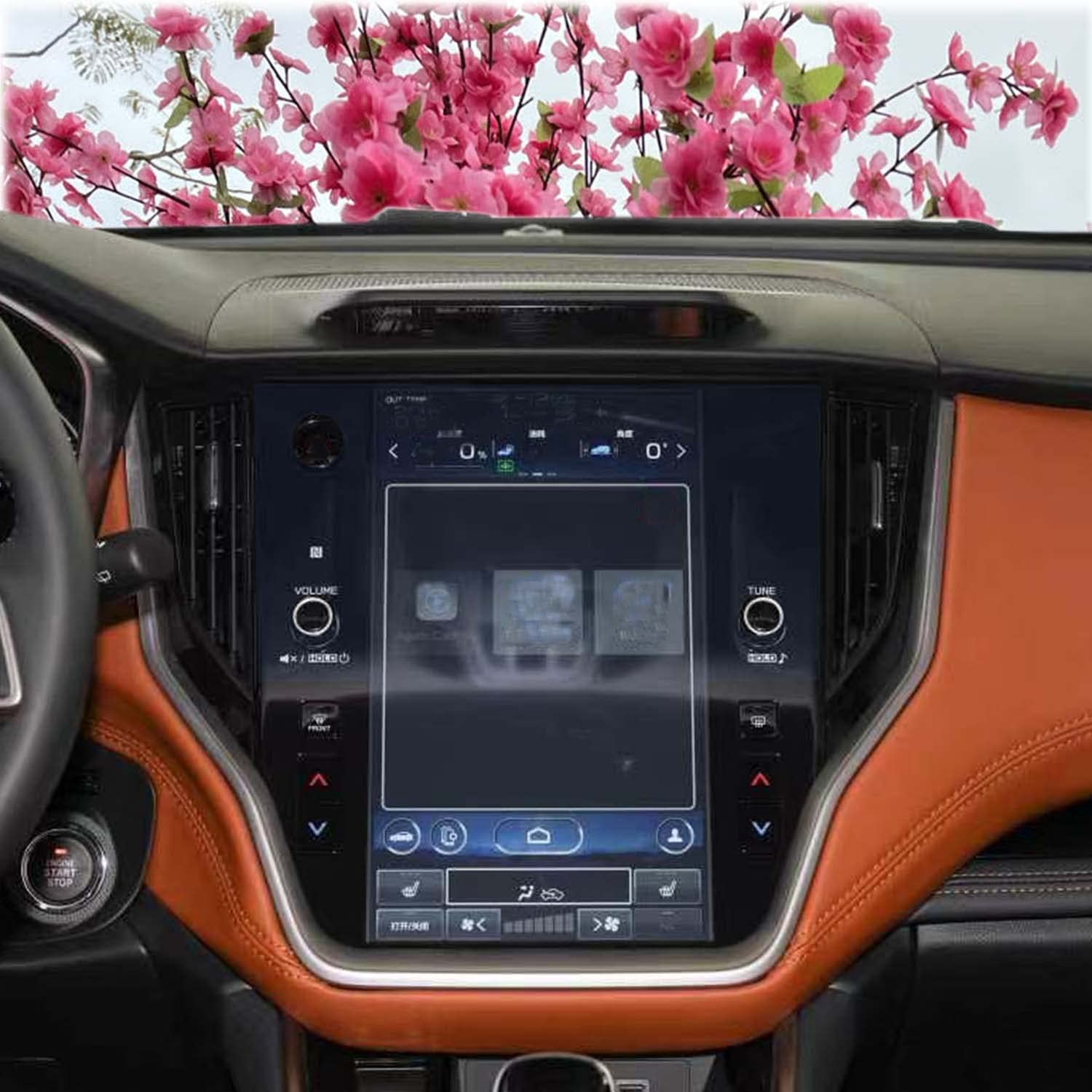 FainWanTempered Glass Screen Protector Screen 11.6",Car Navigation Display Glass Protective Film (11.6 Inch) Compatible with Outback (Legacy) Premium/Onyx Edition/Wilderness/Limited Multimedia