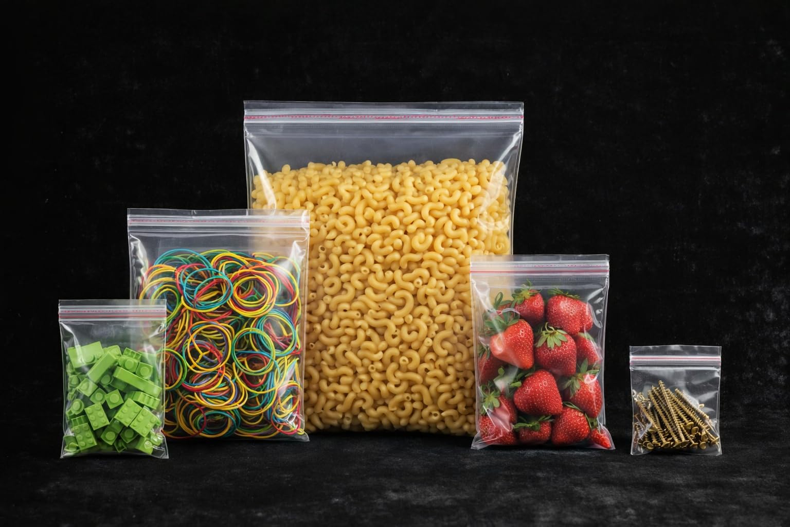 500 Pack Clear Self Sealing Cellophane Bags, Transparent Self-Adhesive OPP Gift Bags for Treats, Cookies, Cards & Crafts (10" X 14")