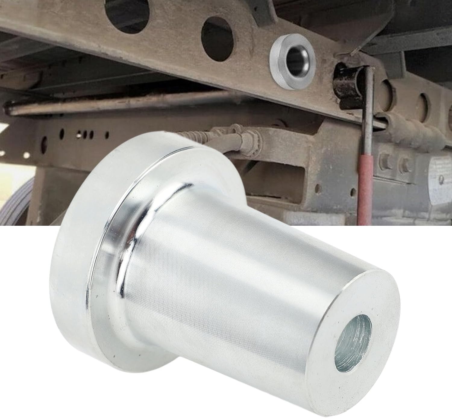 Tandem Slide Stopper,Trailer Axle Lock Pin,Galvanized Cold Rolled Steel Slider Stop Lock for Semi Truck Heavy Duty Trailer Safety Equipment Truck Driver Accessory