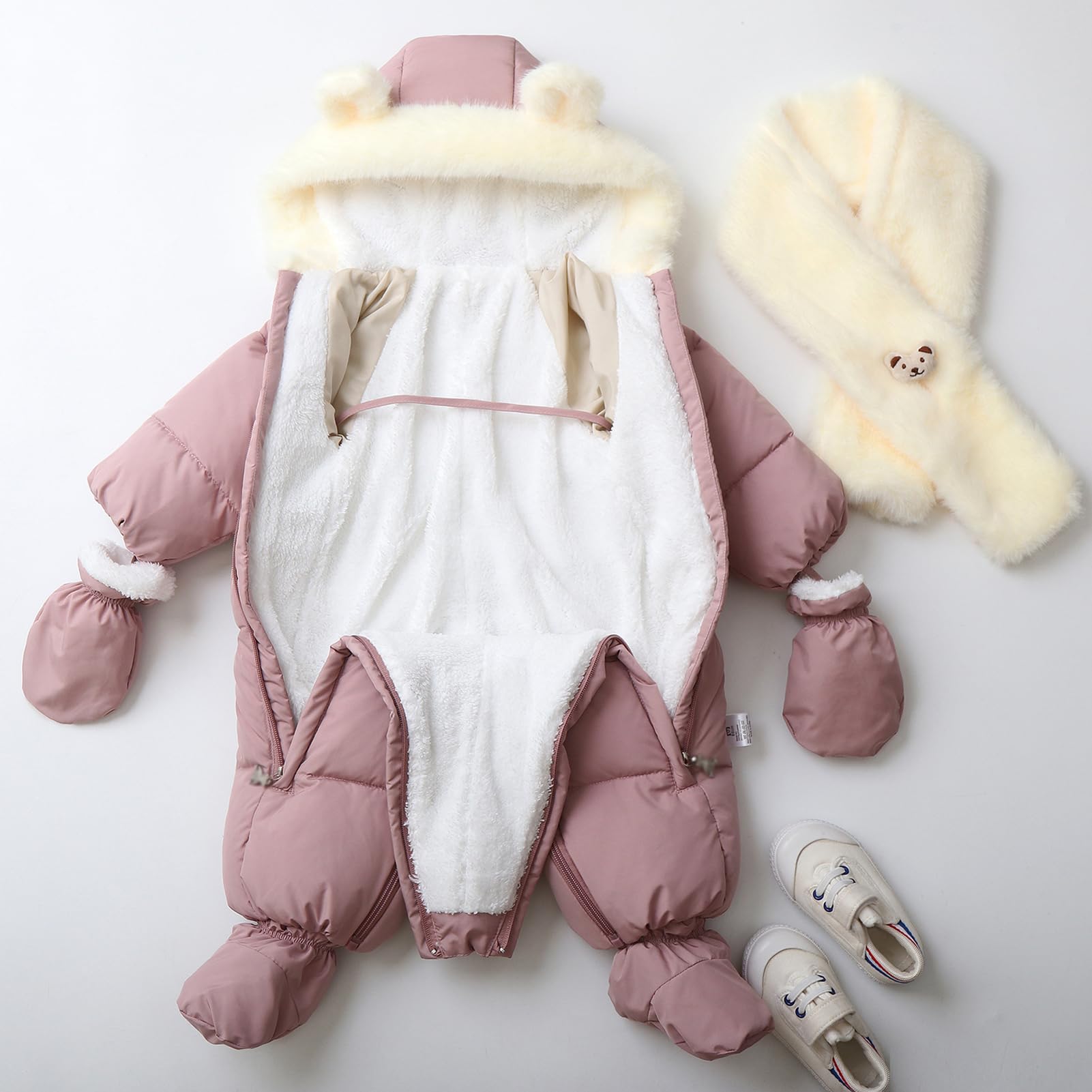 Bébé Combinaison de Ski Une Pièce Fille Garçon Vêtements de Neige