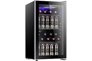 Antarctic Star 26 Bottle Wine Cooler/Cabinet Beverage Refrigerator