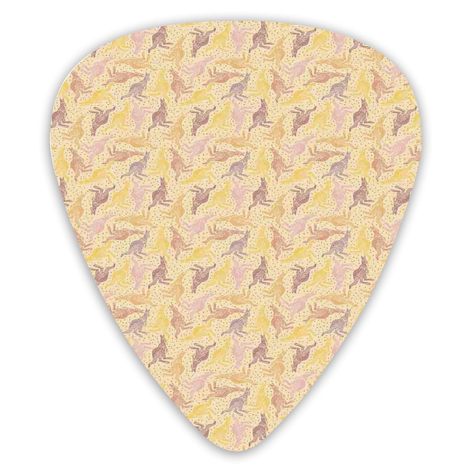 Amazon.com: Stylish Colorful Celluloid Guitar Picks Plectrums for Guitar  Bass Ukulele,Detailed Hand-Drawn Vintage Style Upside Down Graphic  Australian Ethnic Pattern,0.46mm 0.71mm 0.96mm (Pack of 12 ) : Musical  Instruments